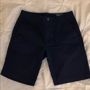 Bonobos Navy Blue Chino Shorts Size 30